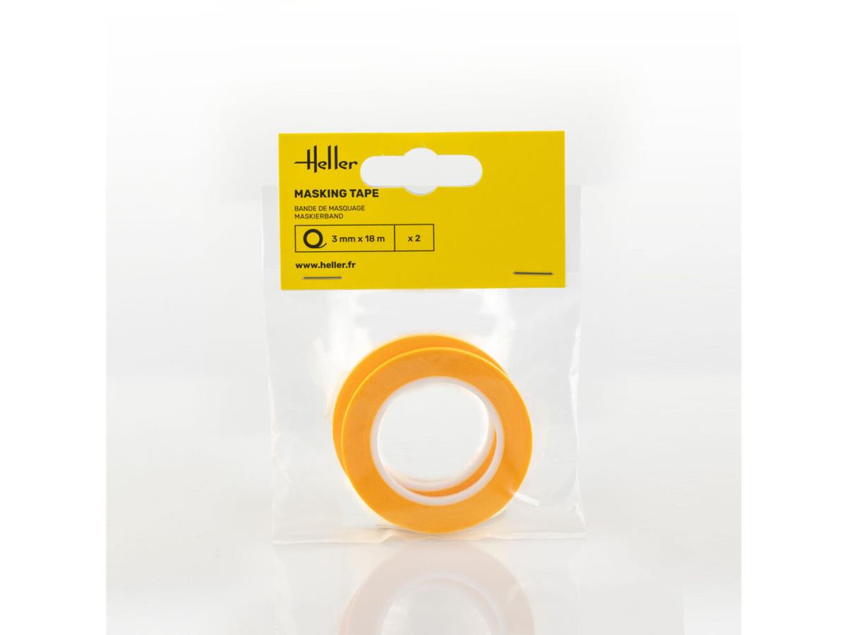 Heller 99011 Masking Tape (2) 3mm x 18m