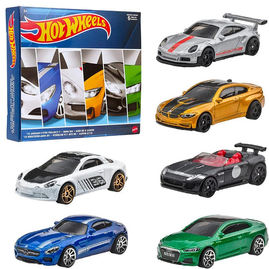 Hot Wheels European Car Culture 6-Car Multipack HGM12