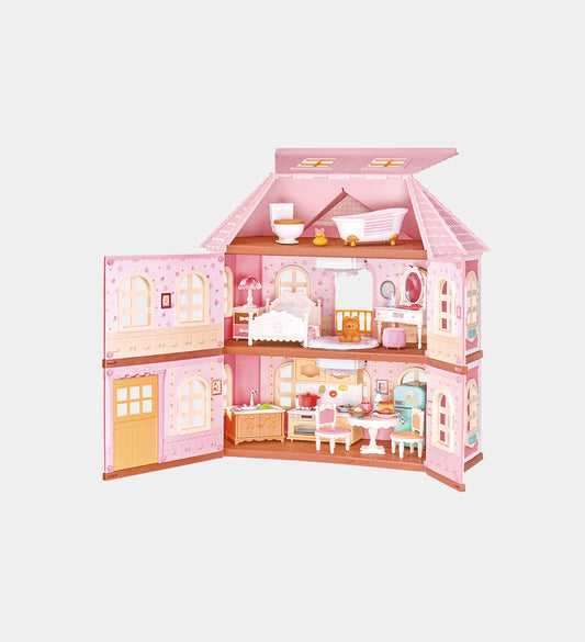 Rolife Fairy Rose Cottage DIY Miniature House Model Kit HH001