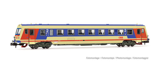 Arnold OBB Rh5047 Diesel Railcar & Trailer IV (DCC-Sound) HIN2522S N Gauge