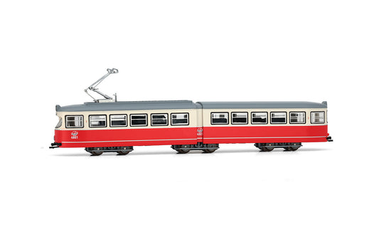 Arnold Duewag GT6 Wien Tram Red/White IV HIN2602 N Gauge