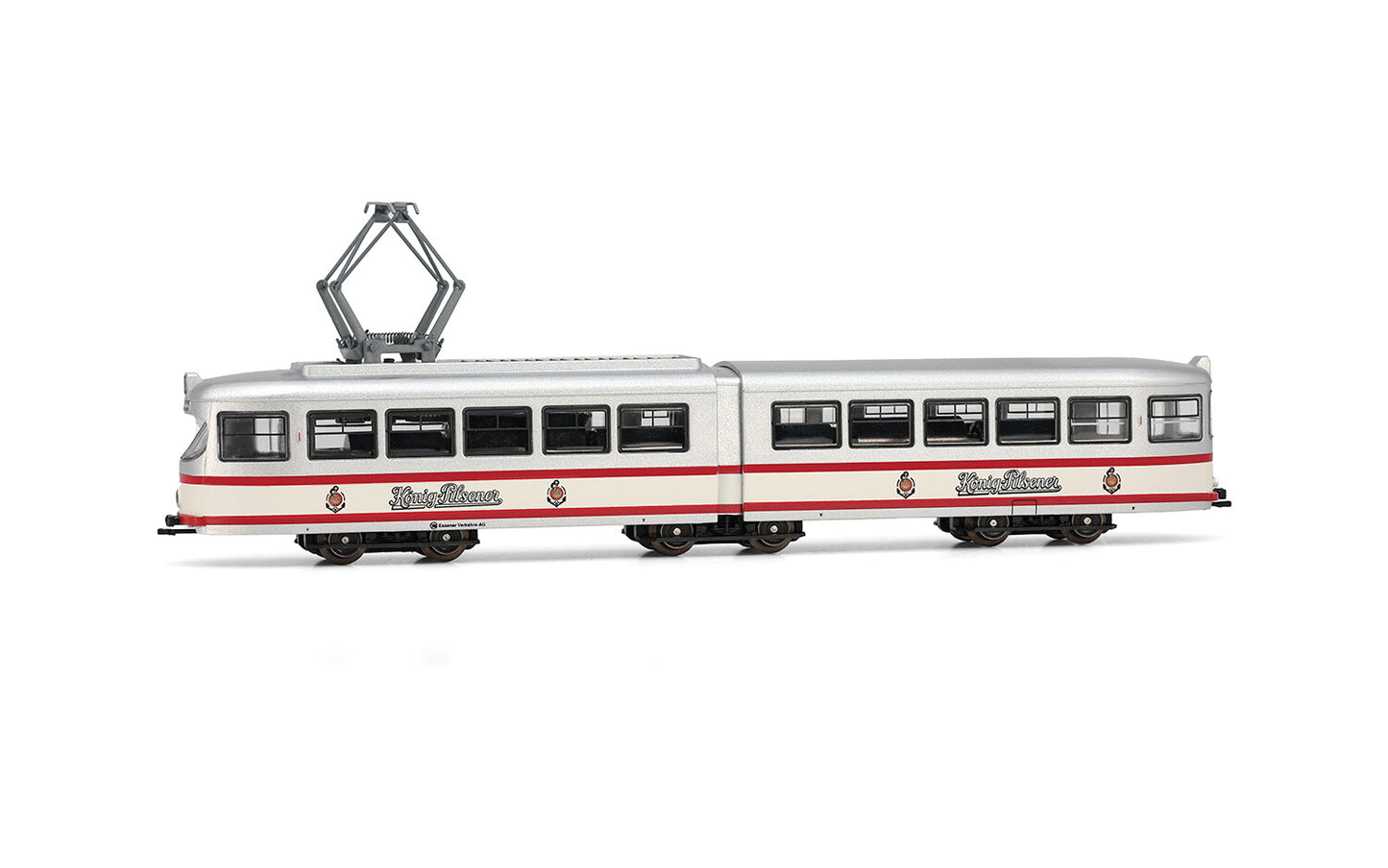 Arnold Duewag GT6 Essen Tram Konig-Pilsener IV HIN2604 N Gauge