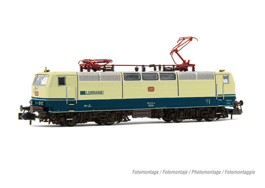 Arnold DB BR181.2 Electric Locomotive Lorraine IV (DCC-Sound) HIN2606S N Gauge