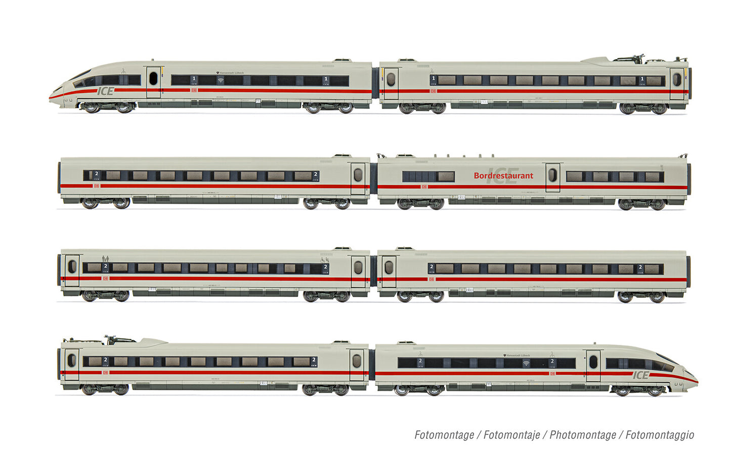Arnold DBAG ICE3 BR403 8 Car EMU VI (DCC-Sound) N Gauge HIN2612S