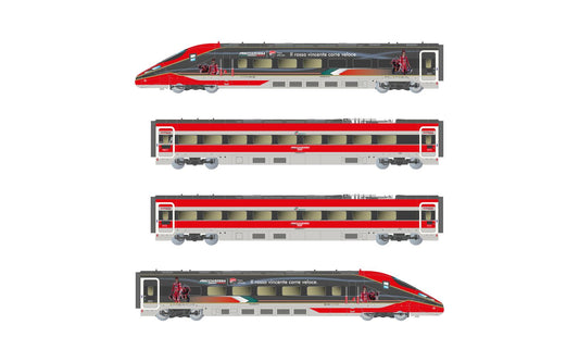 Arnold FS Trenitalia Frecciarossa 1000 Ducati 4 Car EMU VI N Gauge HIN2620