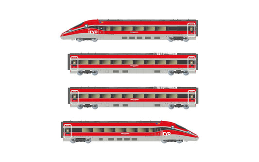 Arnold Iryo Spain 1000 Ducati 4 Car EMU VI (DCC-Sound) N Gauge HIN2622S