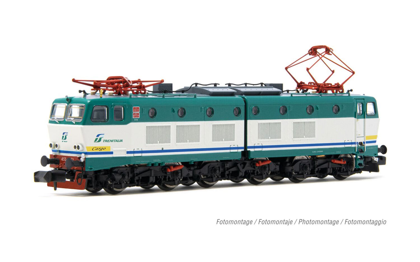 Arnold FS E.655 Electric Locomotive XMPR Cargo V (DCC-Sound) HIN2647S N Gauge
