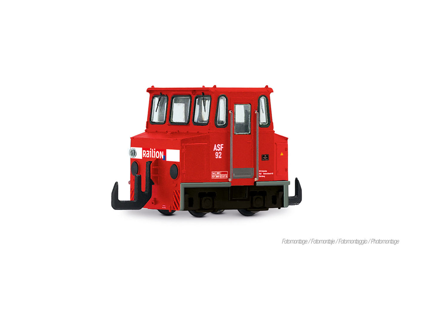 Arnold HIN2661D Railion ASF Diesel Shunting Tractor V (DCC-Fitted) N Gauge