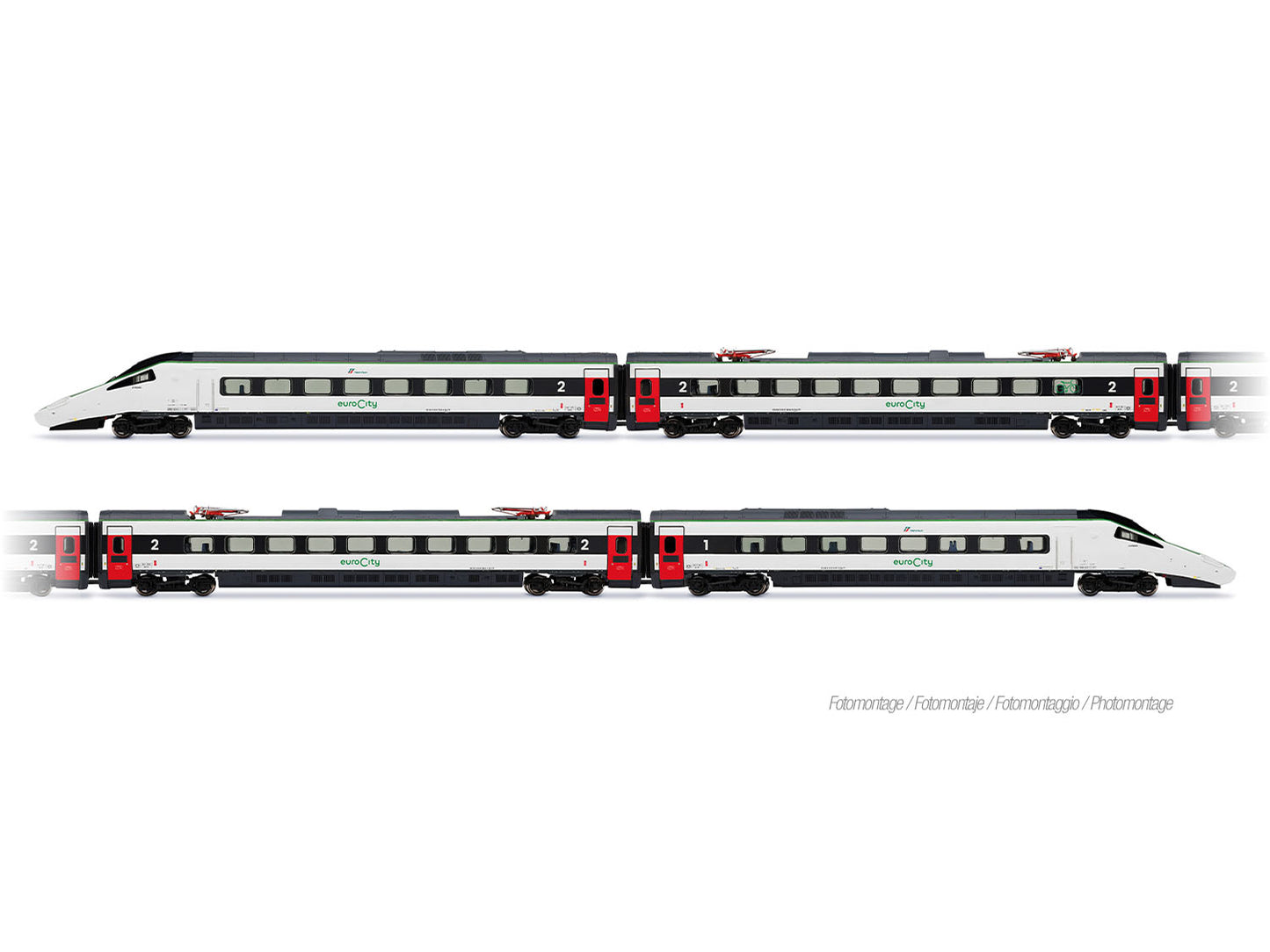 Arnold HIN2699S FS Trenitalia ETR 610 Eurocity 4 Car EMU VI (DCC-Sound) N Gauge