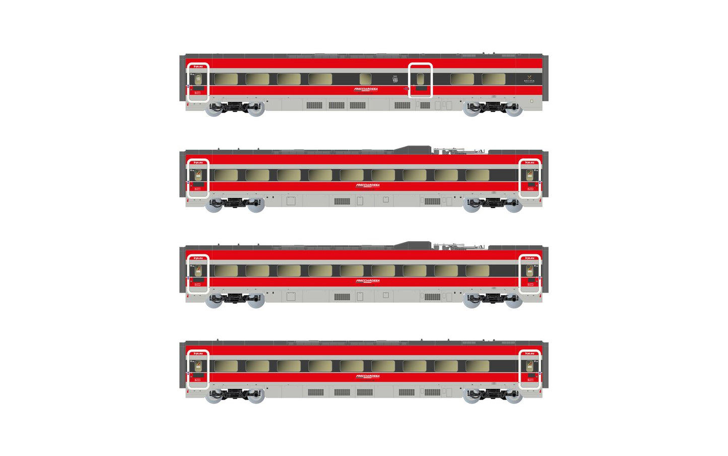 Arnold Iyro Spain ETR 1000 Intermediate Car Set (4pcs) VI HIN3515 N Gauge