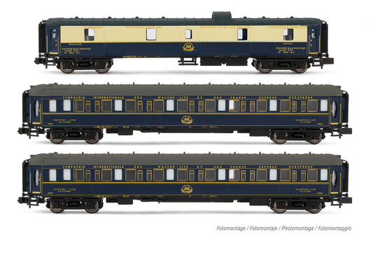 Arnold HIN4403  CIWL Flech d'Or Coach Set (3) III N Gauge