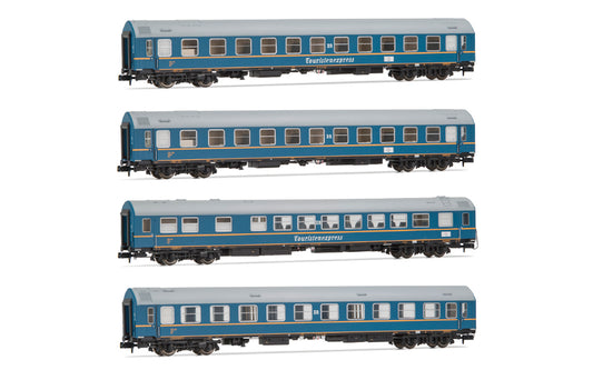 Arnold DR OSShD Type B Touristen Express Coach Set (4) III HIN4420 N Gauge