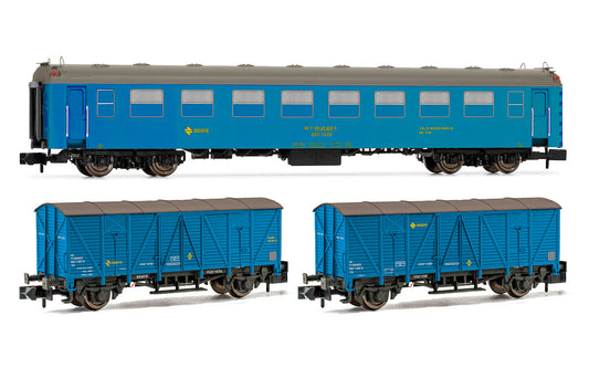 Arnold RENFE 5000 Tajo de Via Coach Set (3) IV HIN4457 N Gauge