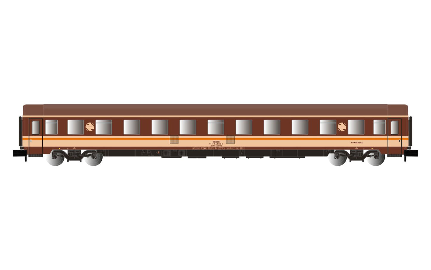 Arnold RENFE 10500 Guarderia Estrella Coach IV HIN4458 N Gauge