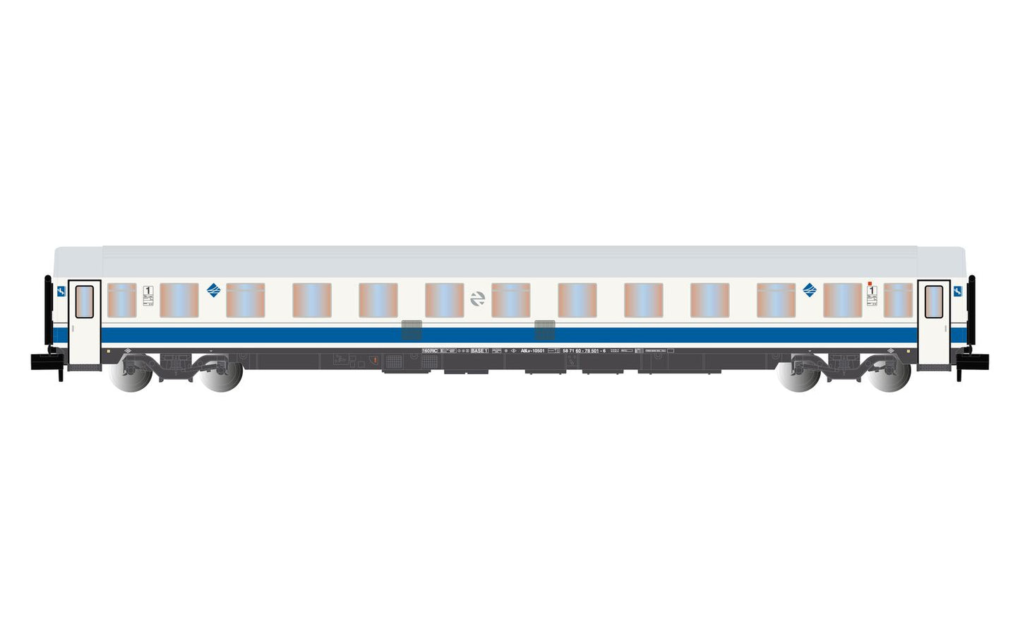 Arnold RENFE 10500 Superreclinable Largo Recorrido Coach V HIN4459 N Gauge