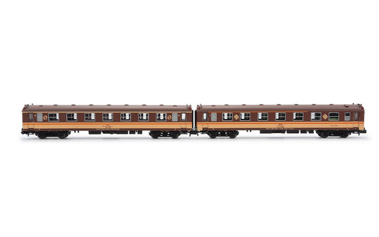 Arnold RENFE 5000 AAr/BB1 Estrella Coach Set (2pcs) IV HIN4479 N Gauge