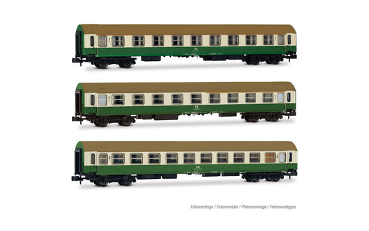 Arnold DR OSShD Type B A/AB/Bc Coach Set (3pcs) IV HIN4482 N Gauge