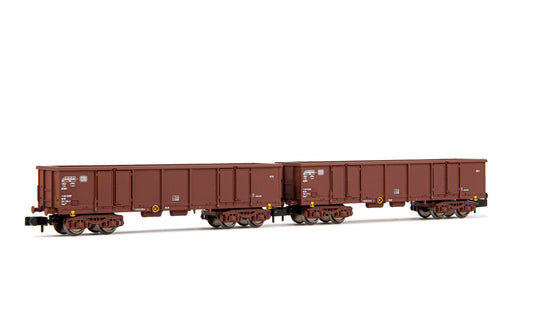 Arnold HIN6533  DB Eaos Gondola w/Scrap Load Wagon Set (2) IV N Gauge