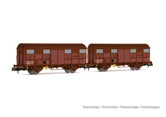 Arnold SNCF Kv Van Set (2) III HIN6570 N Gauge