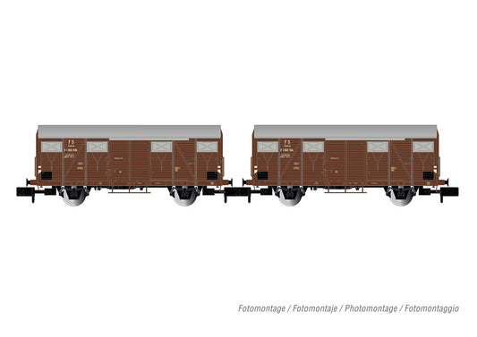 Arnold FS Gs Van Set (2) III HIN6573 N Gauge