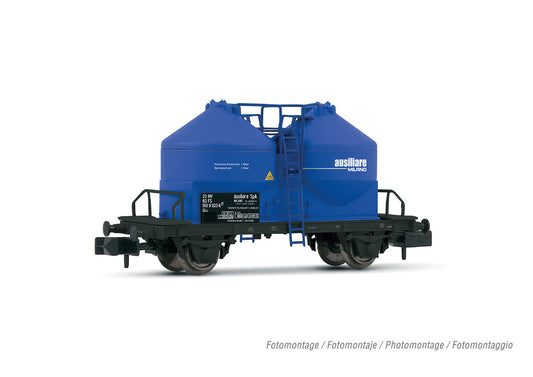 Arnold FS Ucs 2 Axle Silo Wagon Ausiliare Blue Set (2) IV HIN6597 N Gauge