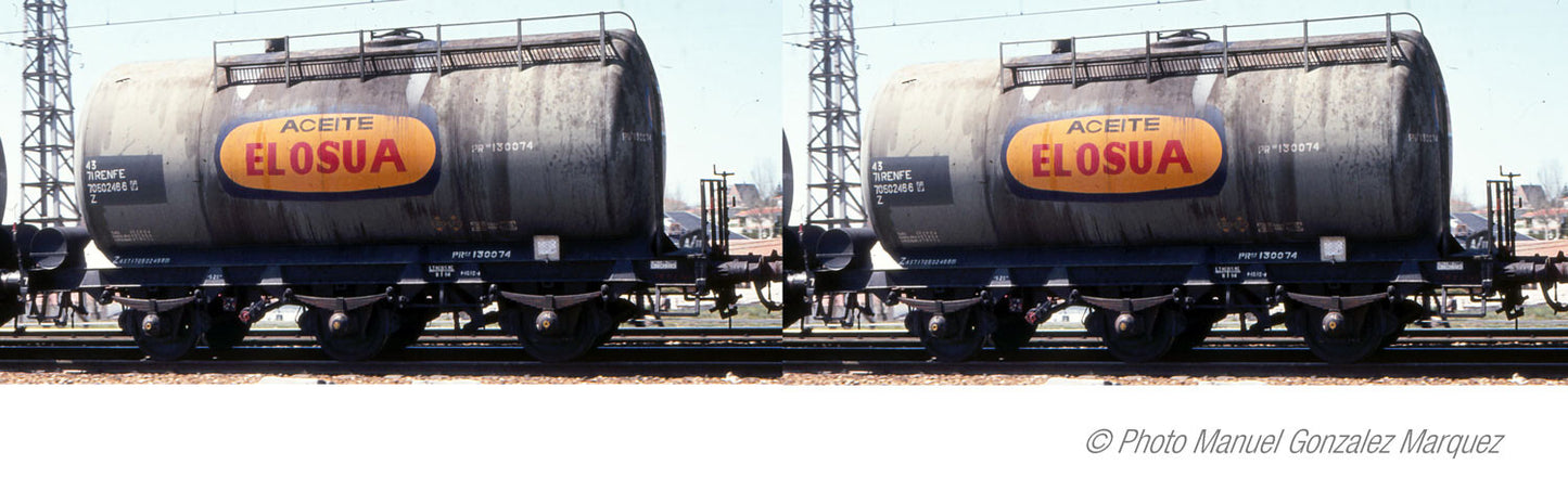 Arnold RENFE 3 Axle Tank Wagon Elosua Set (2) IV HIN6613 N Gauge