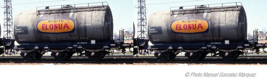 Arnold RENFE 3 Axle Tank Wagon Elosua Set (2) IV HIN6613 N Gauge