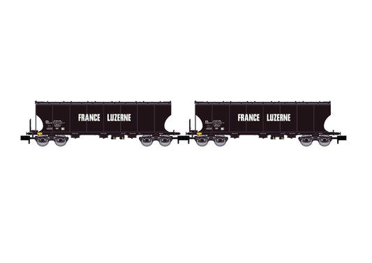 Arnold SNCF Bogie Grain Hopper Set France Luzerne Set (2) IV HIN6619 N Gauge