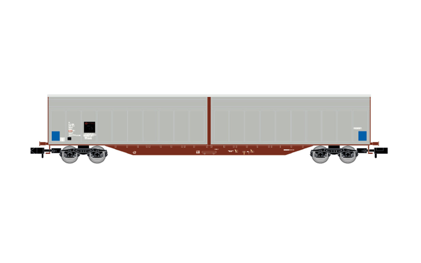Arnold F-ERSA Habbins Sliding Wall Wagon Ermewa VI HIN6637 N Gauge
