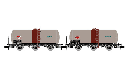 Arnold SNCF SGTL Sewar Wine Tank Wagon Set (2) IV N Gauge HIN6675