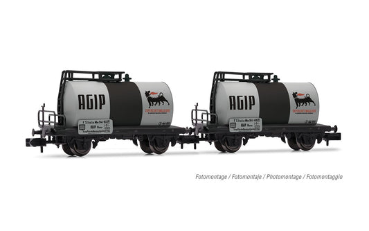 Arnold HIN6700 FS Agip Tank Wagon Set (2) III N Gauge