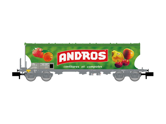 Arnold HIN6733 SNCF Andros Round Sided Hopper Wagon V N Gauge