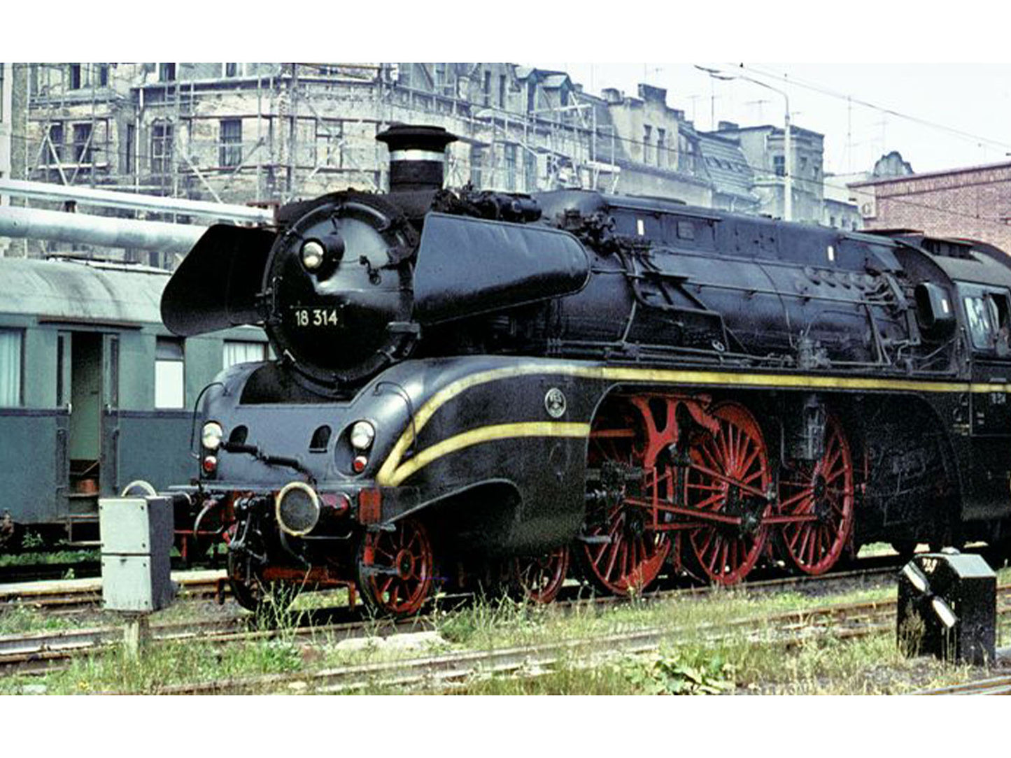 Arnold HIN9077HM DR BR18 314 Steam Locomotive III (DCC-Sound) TT Gauge