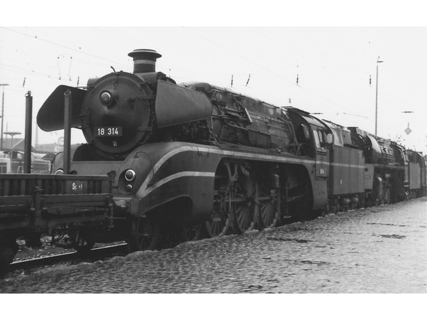 Arnold HIN9079HM DR BR18 314 Steam Locomotive III (DCC-Sound) TT Gauge