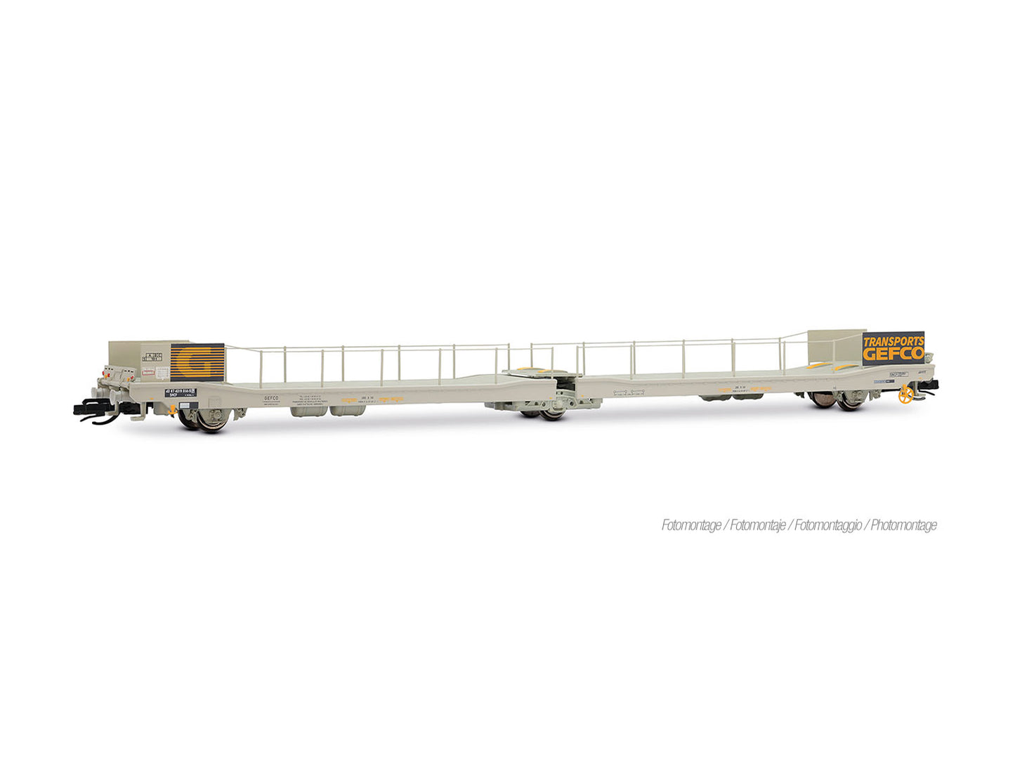 Arnold HIN9772 SNCF Ladks GEFCO Car Transporter IV TT Gauge