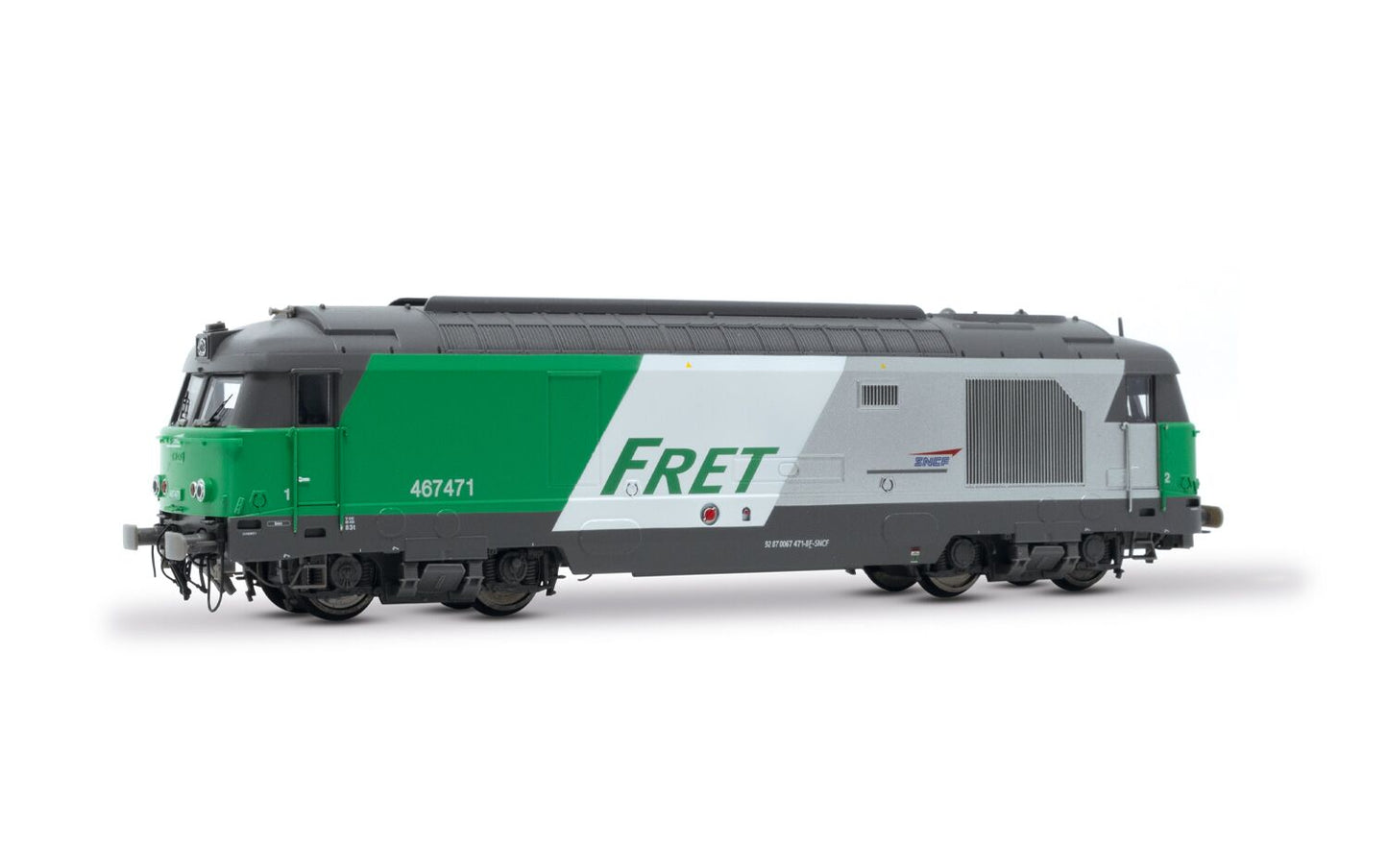 Jouef SNCF BB 467460 FRET Diesel Locomotive VI HO Gauge HJ2342