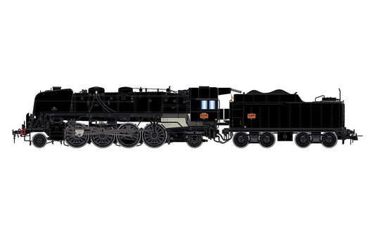 Jouef SNCF 141 R484 Steam Locomotive Black III HJ2431 HO Gauge