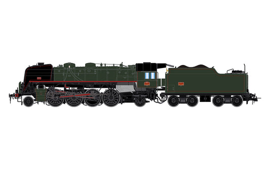 Jouef SNCF 141 R420 Steam Locomotive V HJ2432 HO Gauge