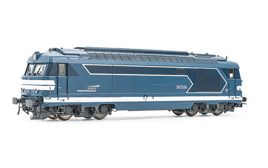Jouef SNCF BB567556 Diesel Locomotive Blue V HJ2446 HO Gauge