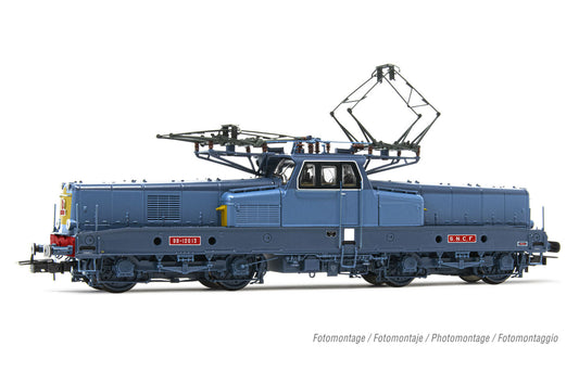 Jouef SNCF BB12013 Electric Loco Blue/Yellow III (DCC-Sound) HJ2449S HO Gauge