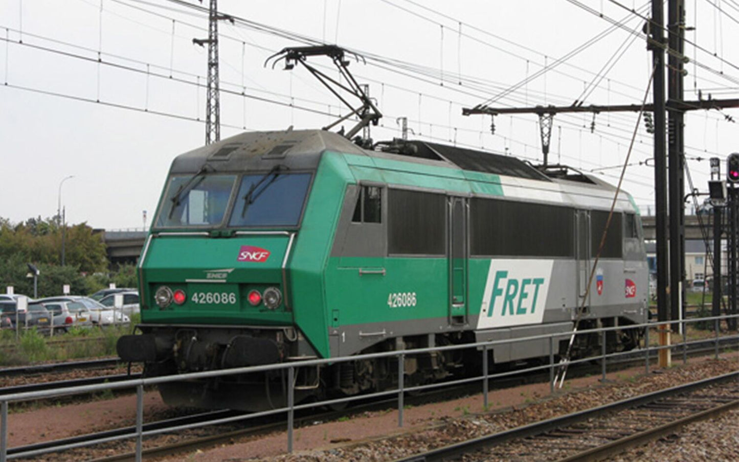 Jouef SNCF Fret BB 426086 Cognac Electric Locomotive VI HJ2469 HO Gauge