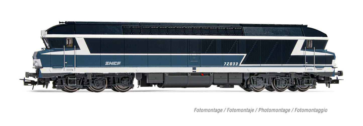 Jouef HJ2603 SNCF CC72000 Blue Diesel Locomotive IV HO