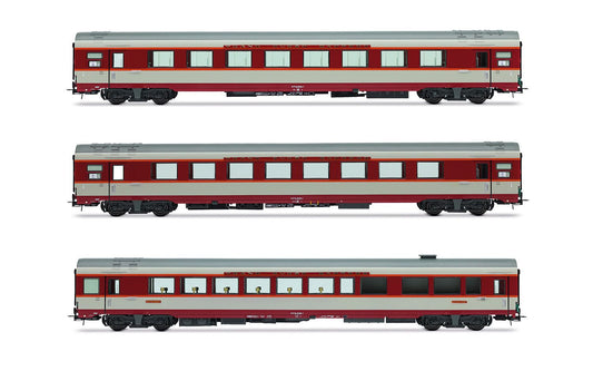 Jouef SNCF Gran Confort TEE Le Kleber Coach Set (3) IV HO Gauge HJ4191