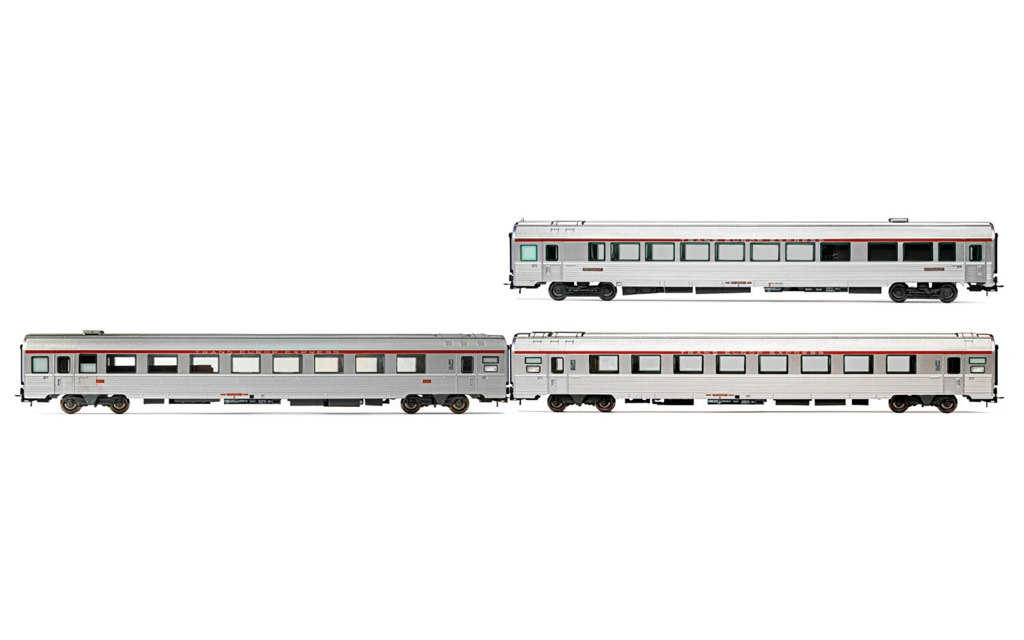 Jouef SNCF EC Etoile du Nord Coach Set (3) V HO Gauge HJ4197