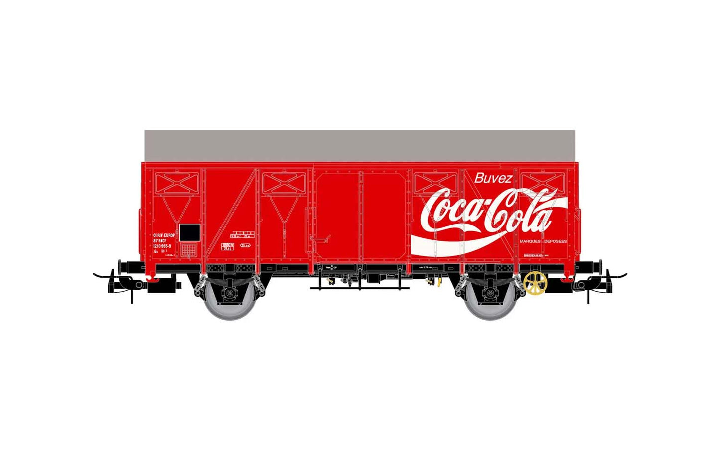 Jouef SNCF G4 Van Coca-Cola IV HJ6254 HO Gauge