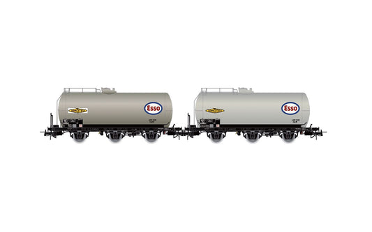 Jouef SNCF Esso 3 Axle Tank Wagon Set (2) III HJ6294 HO Gauge