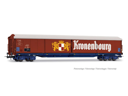 Jouef SNCF Habis Kronenbourg Sliding Wall Wagon IV HJ6322 HO Gauge