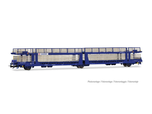 Jouef Transfesa Laeks 63C Hispanauto Car Transporter VI HJ6327 HO Gauge
