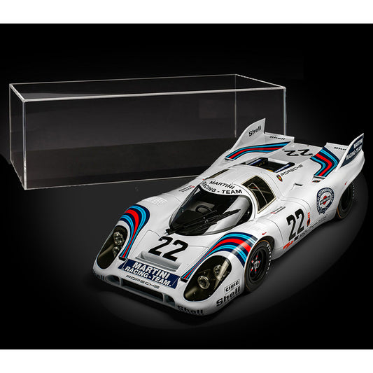 Pocher HK122 Porsche 917KH Martini Ed. 1:8 Metal Model Kit w/Pocher Display Case