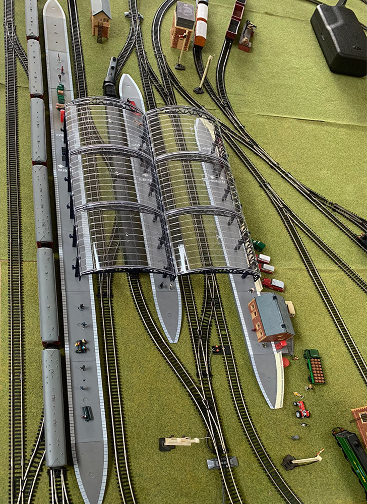 HORNBY Train Set Track HL14 Jadlam Railway Layout w/Grand Suspension Bridge